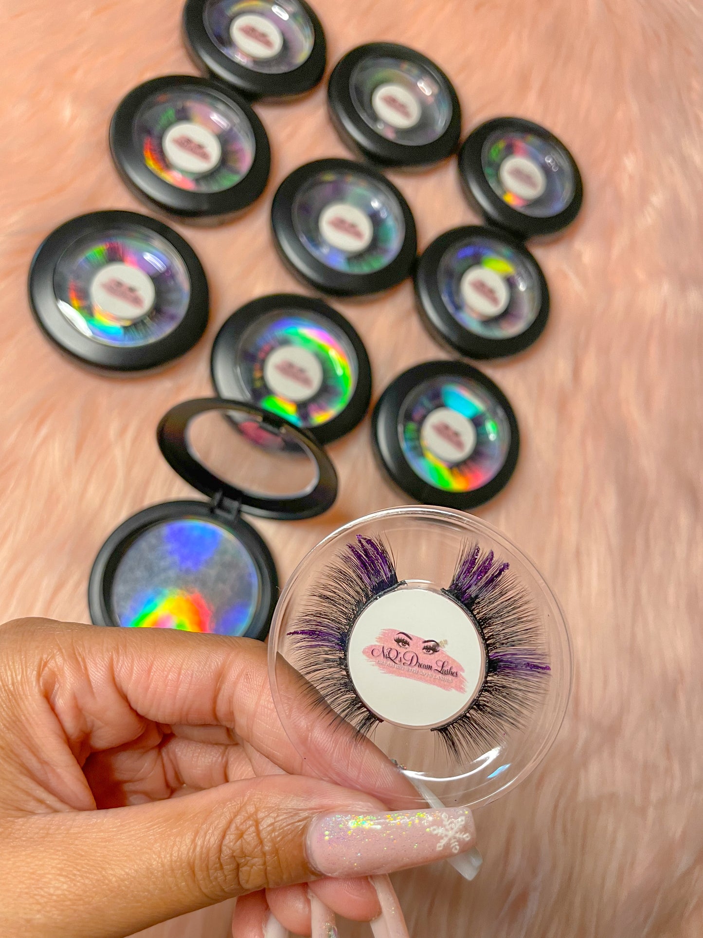 “Purple Reign” Mink Lashes