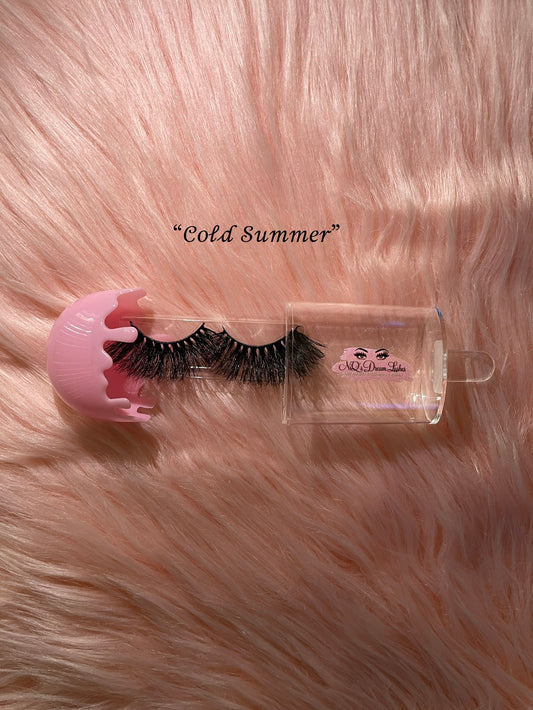 "Cold Summer" mink lashes