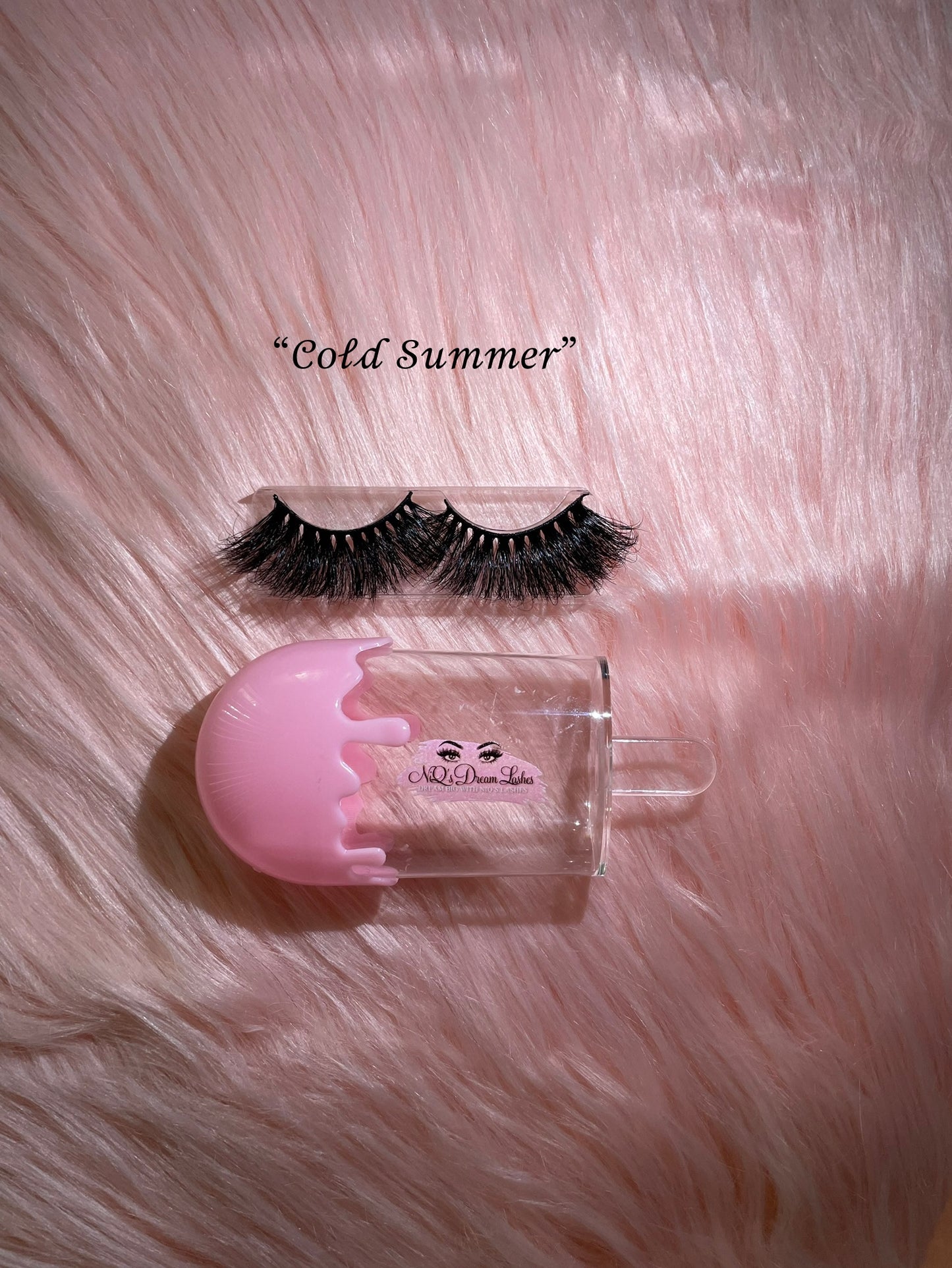 "Cold Summer" mink lashes