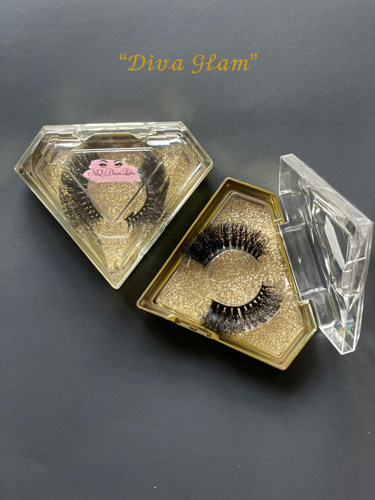 "Diva Glam" mink lashes